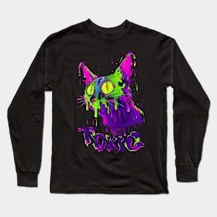 Toxic cat Long Sleeve T-Shirt